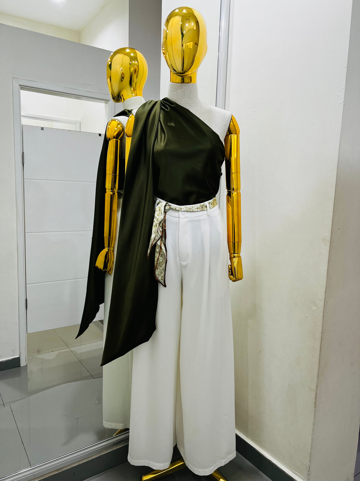 Blusa satín