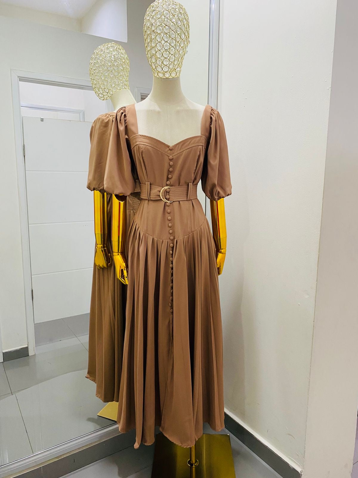 Vestido botones
