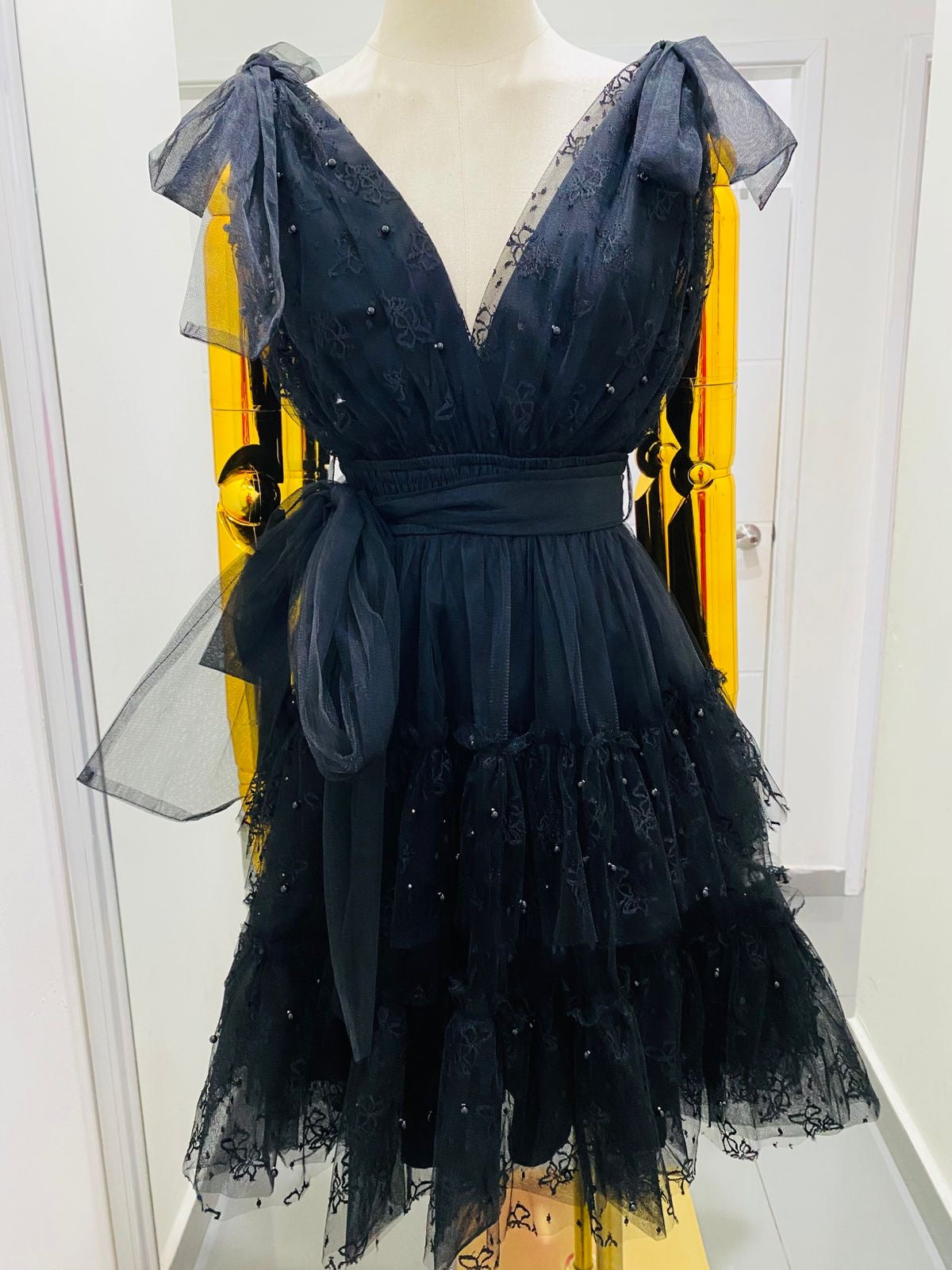 Vestido Perlas