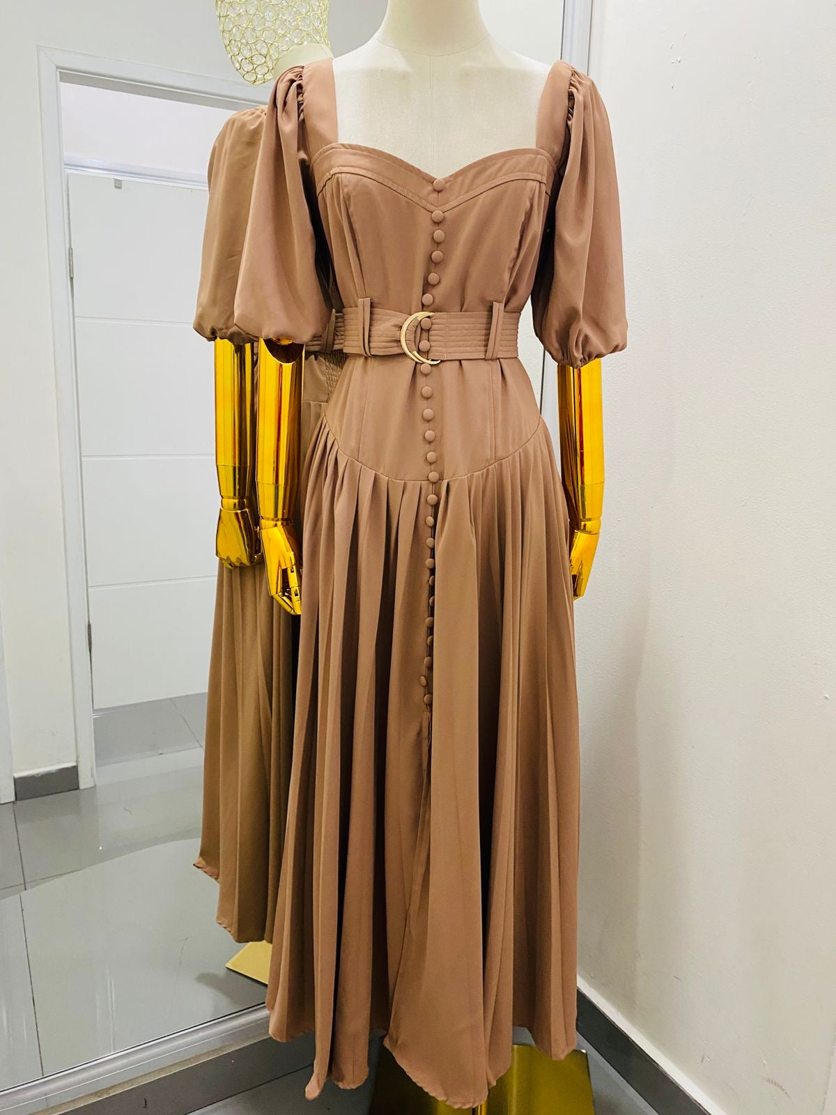 Vestido botones