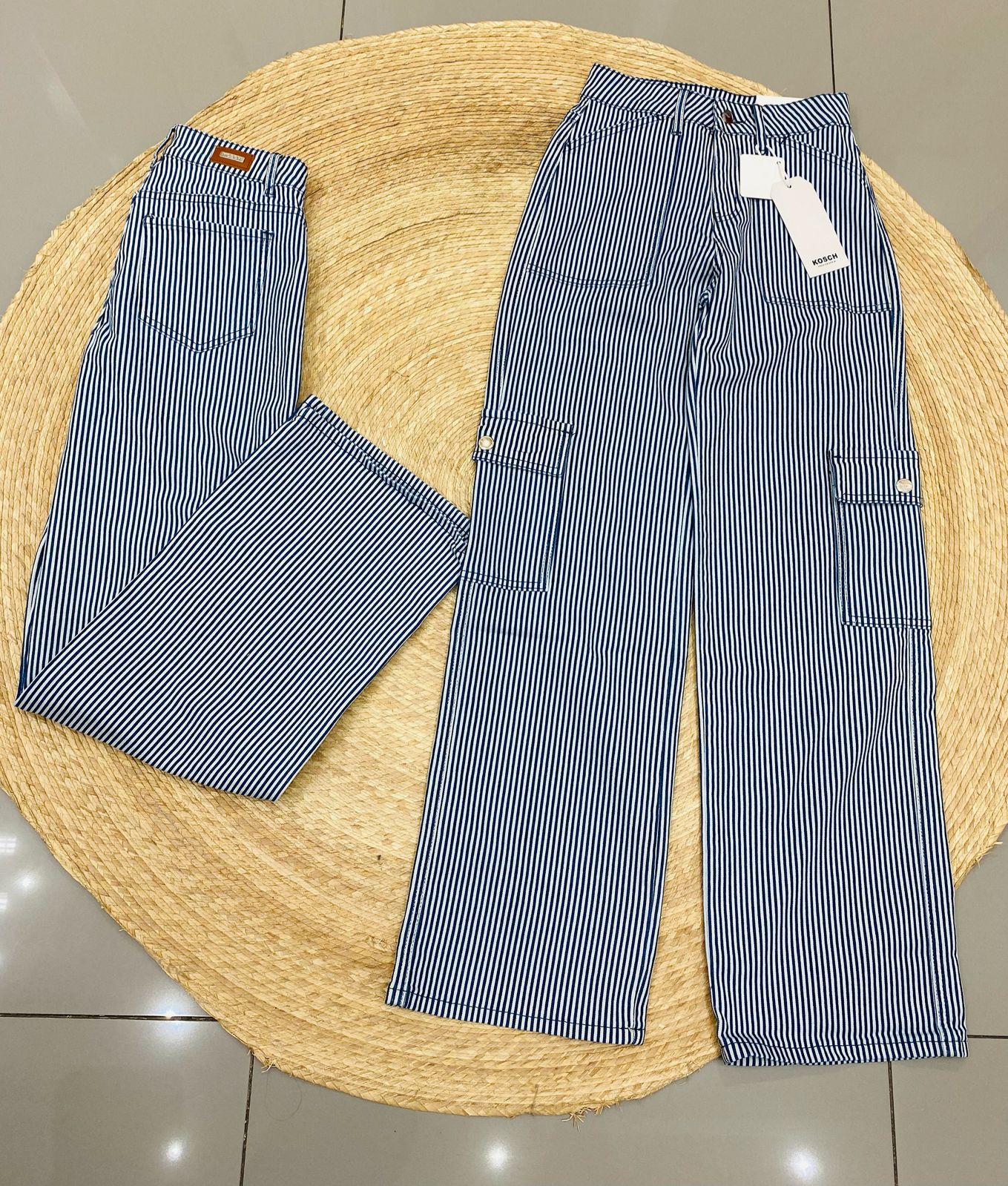 Pantalón Cargo Rayas