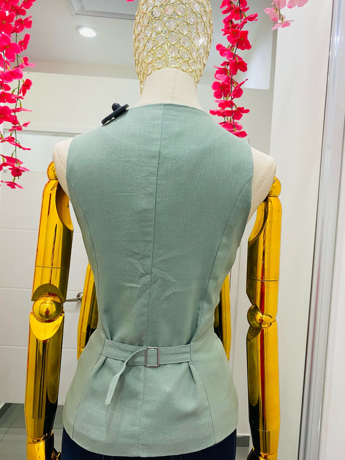 Blusa Lino Botones