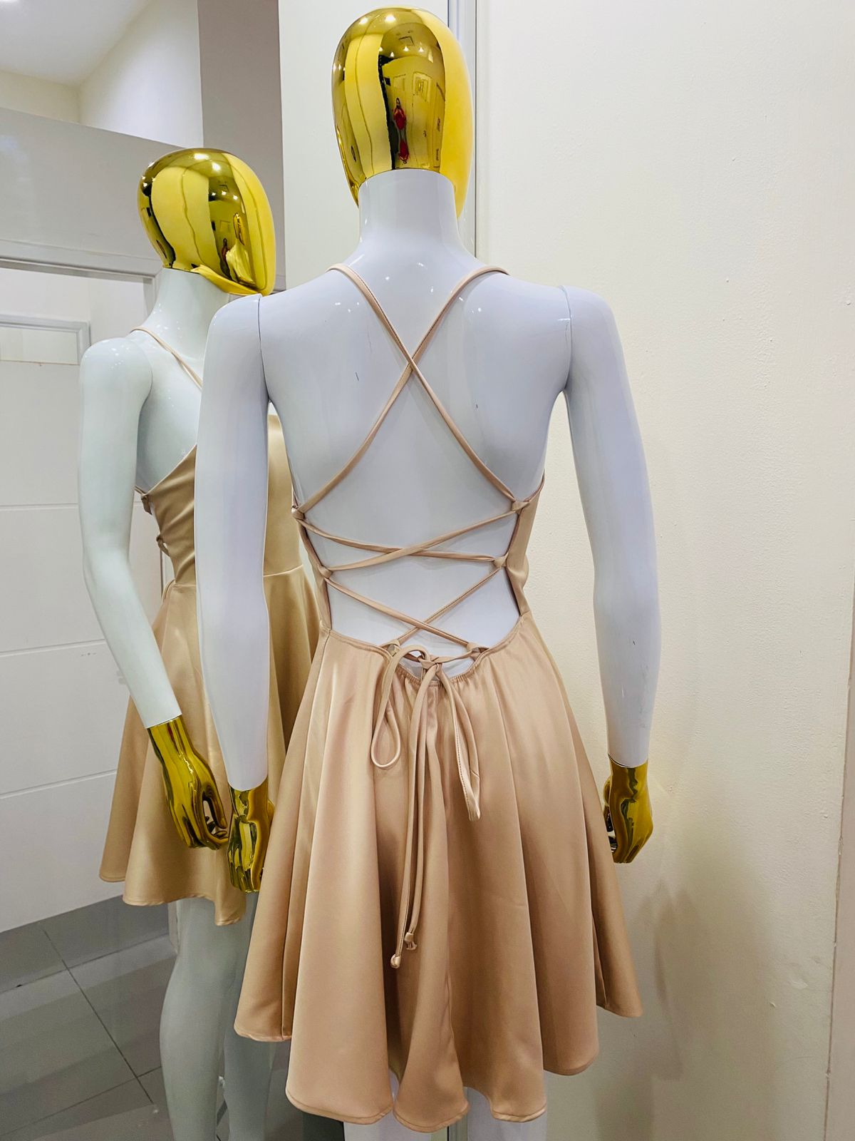 Vestido Satín