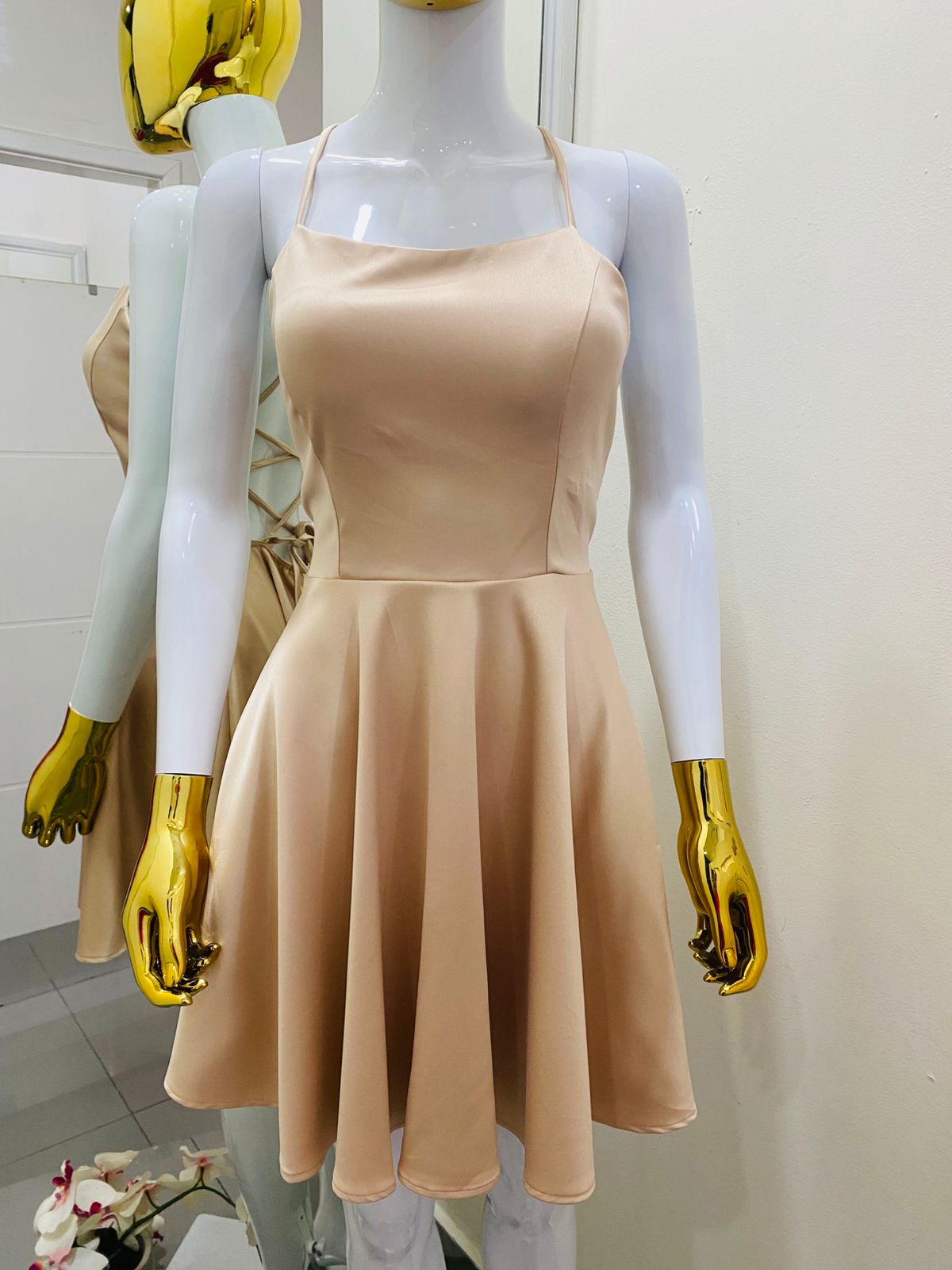 Vestido Satín