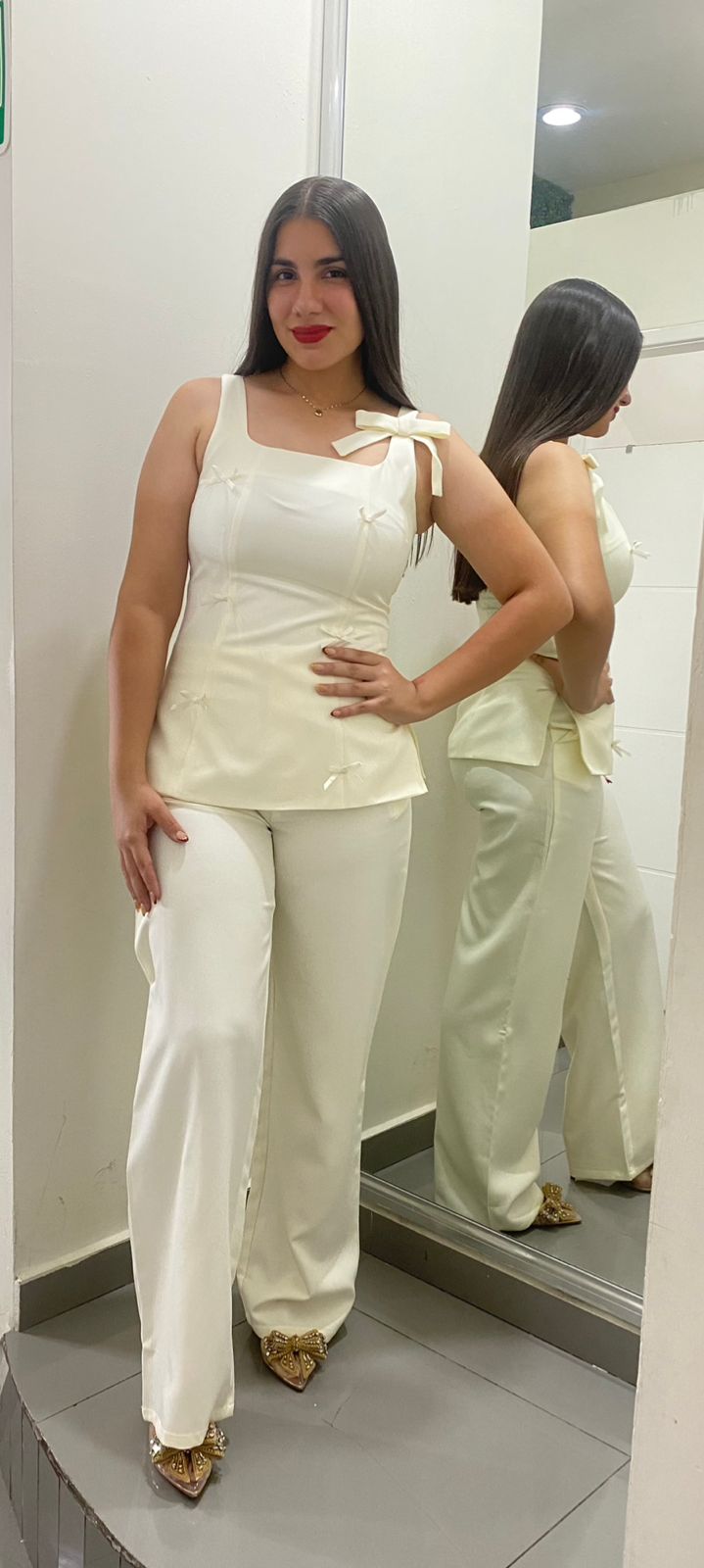 Set Moños Ivory