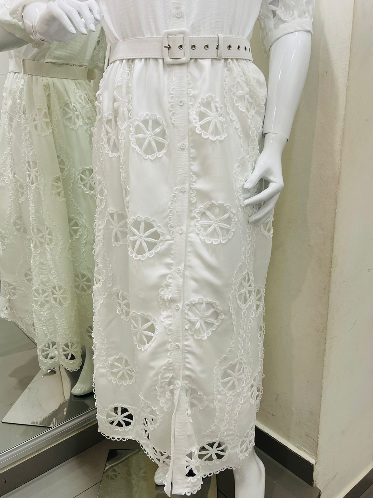 Vestido con bordados