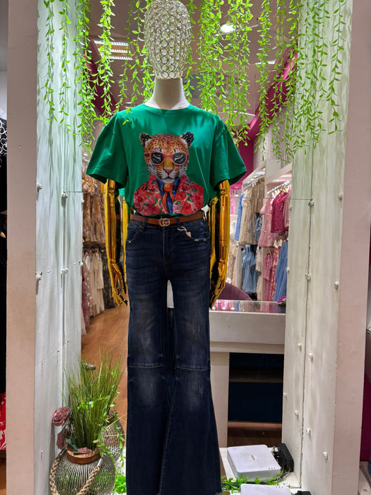 Camiseta Tigre Cristales