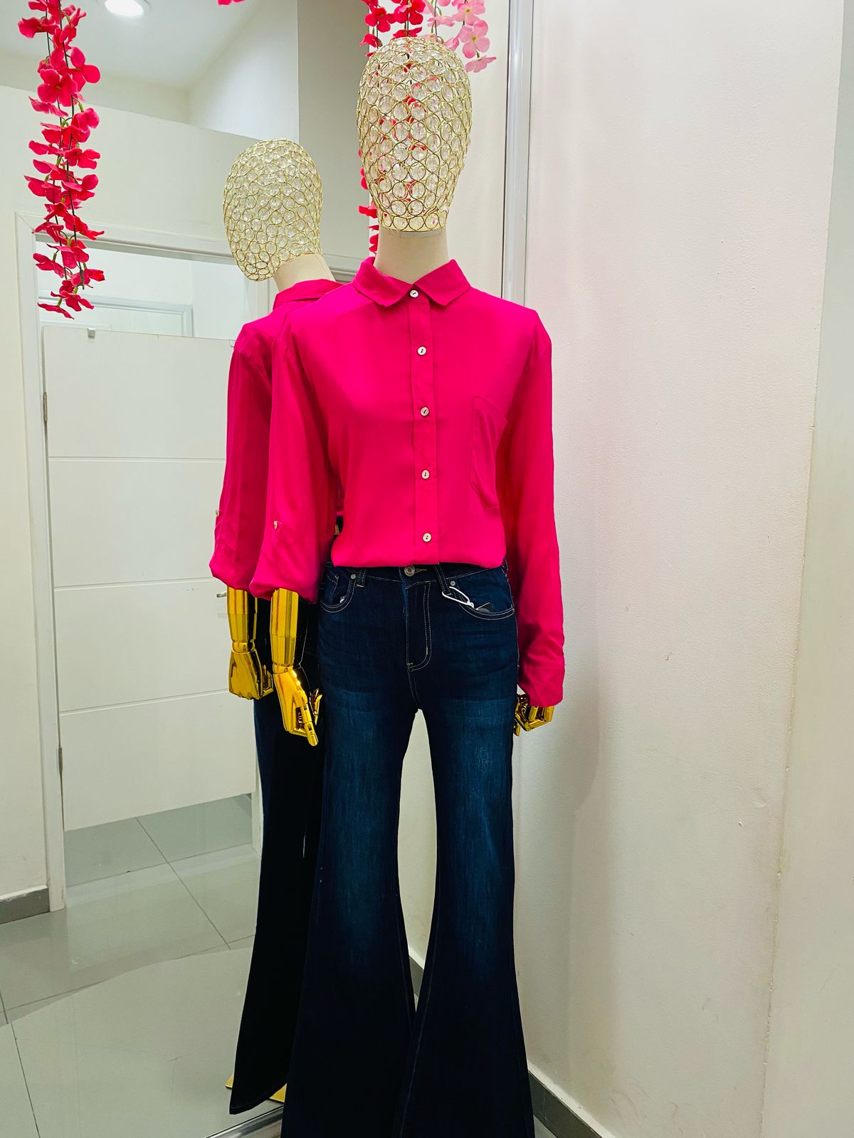 Camisa Rosa