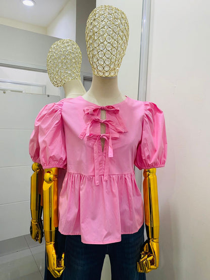 Blusa moños