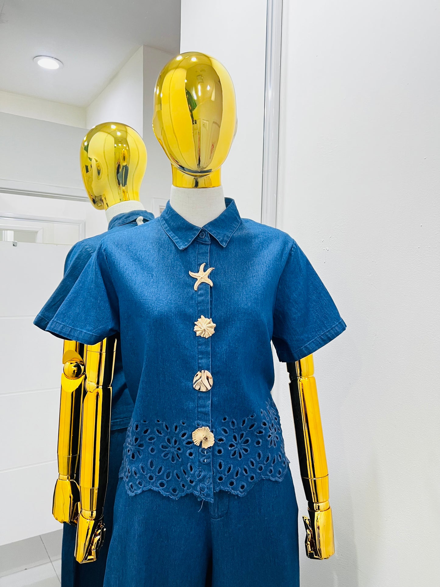 Conjunto de mezclilla