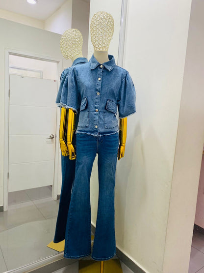 Blusa demin
