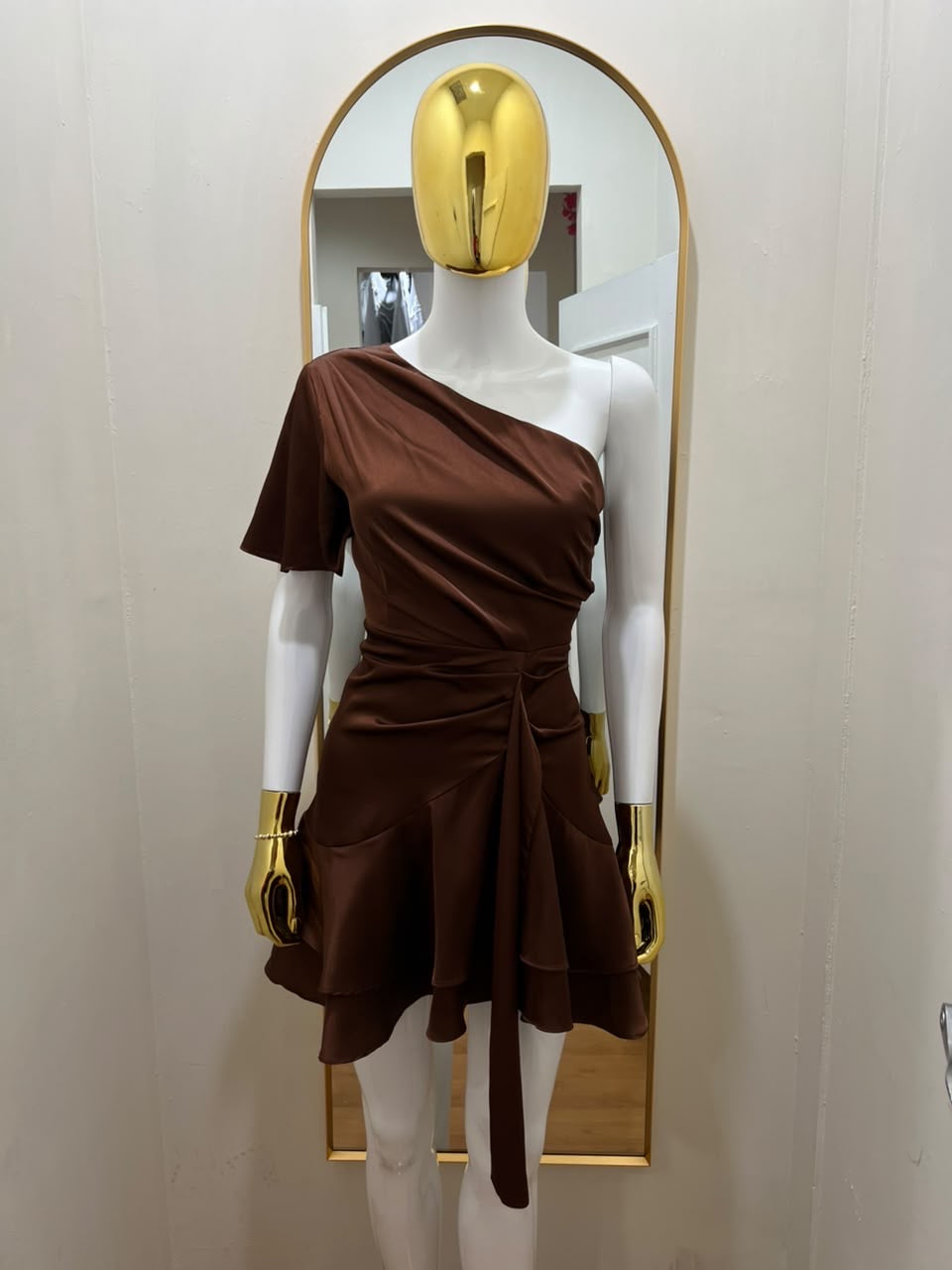 Vestido de satín