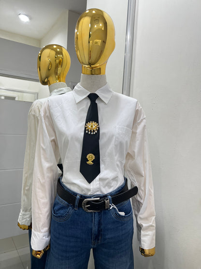 Camisa con corbata