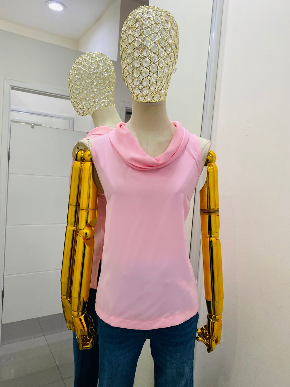 Blusa manga corta