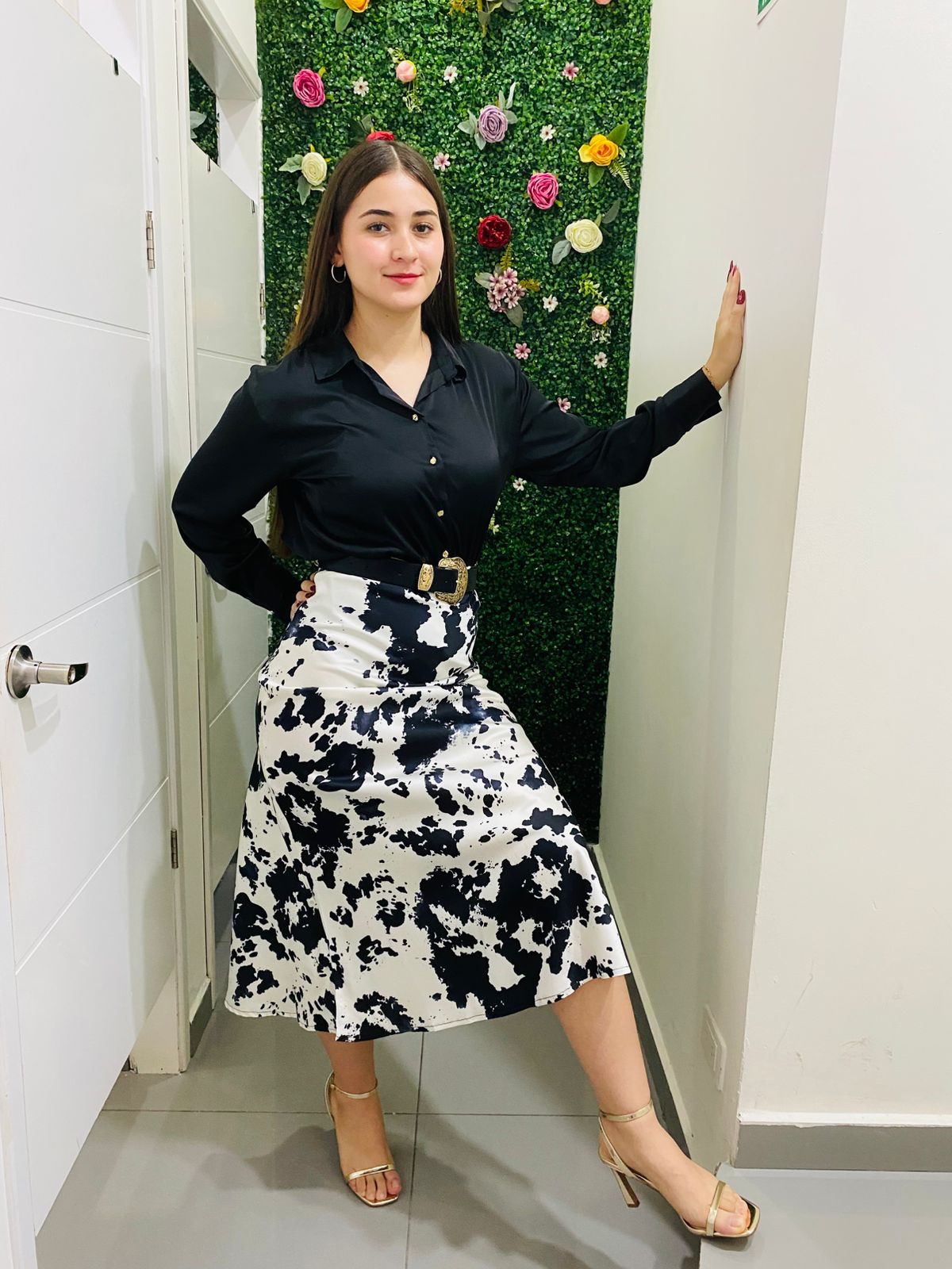 Falda Estampada