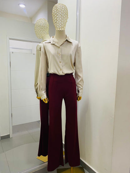 Pantalón con pinzas tipo Zara