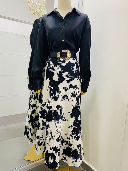 Falda Estampada