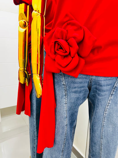 Blusa flor