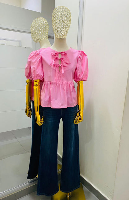 Blusa moños