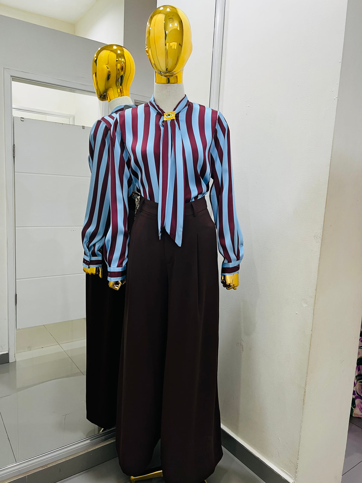 Blusa de rayas