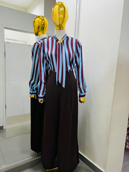 Blusa de rayas