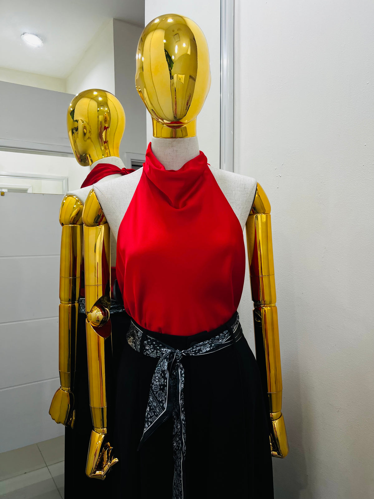 Blusa satín