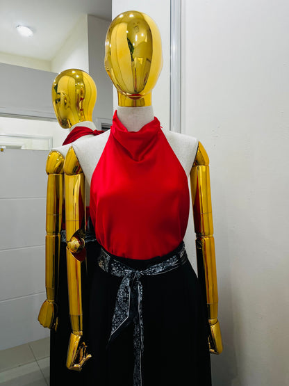 Blusa satín