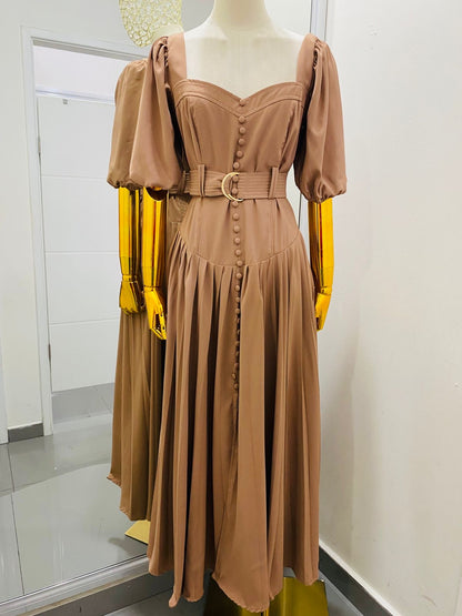 Vestido botones