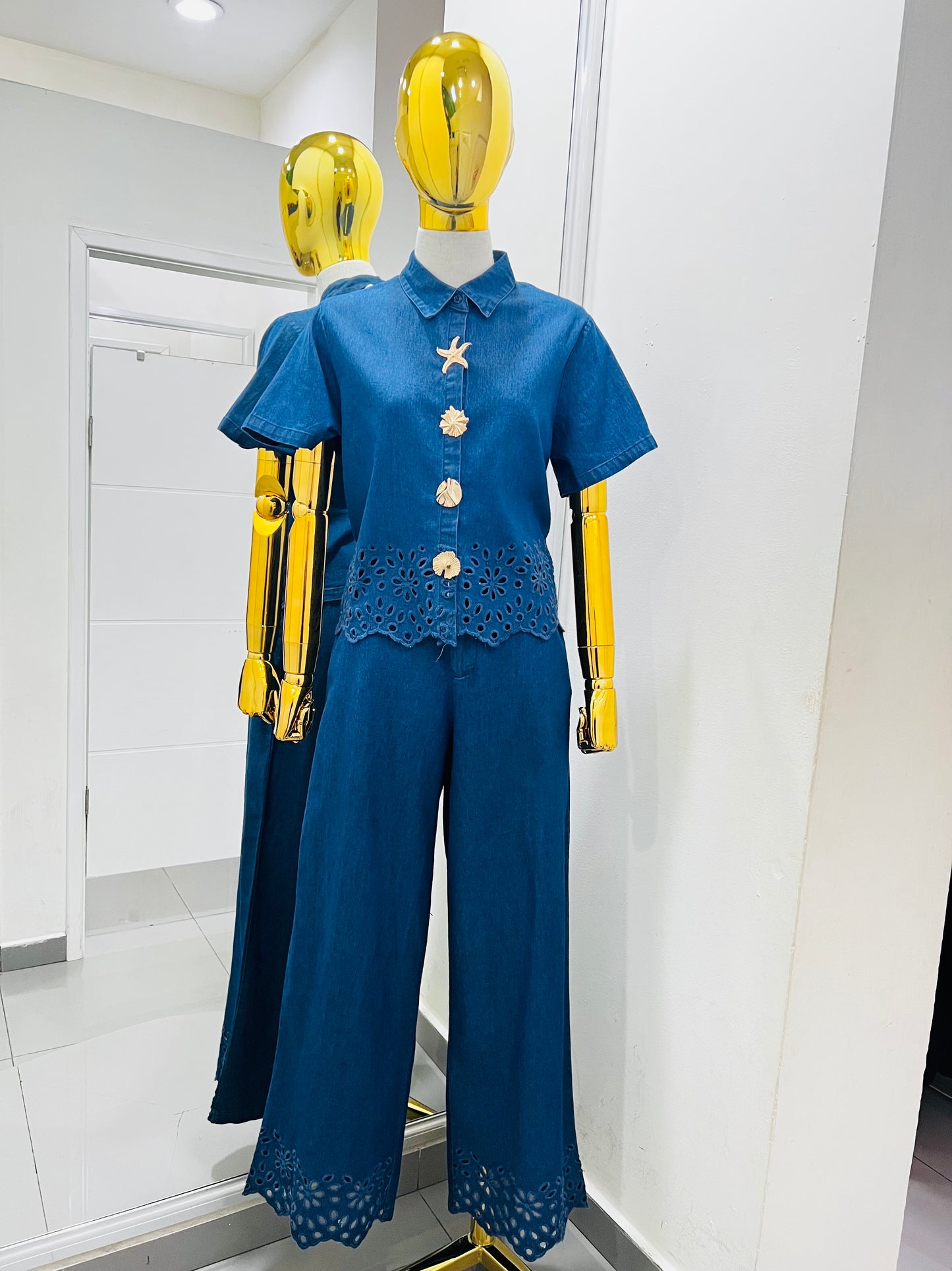 Conjunto de mezclilla