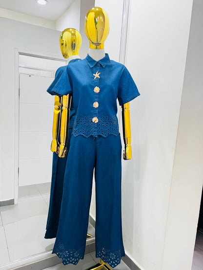 Conjunto de mezclilla