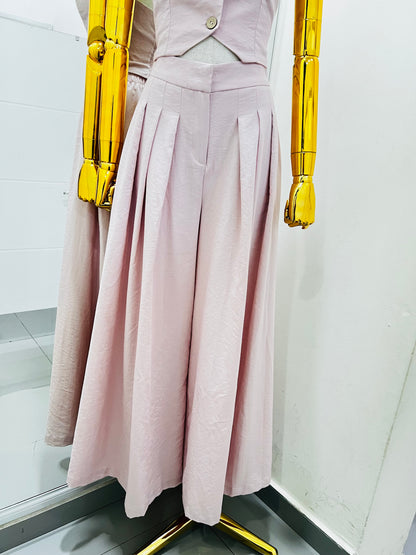 Conjunto rosa pantalón y blusa