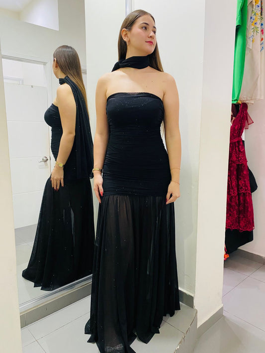 Vestido brillos
