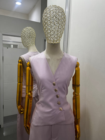 Set lila de tres piezas