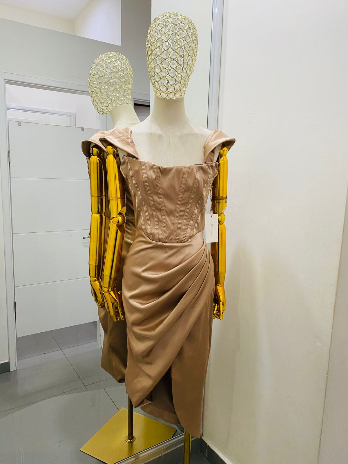 Vestido satín
