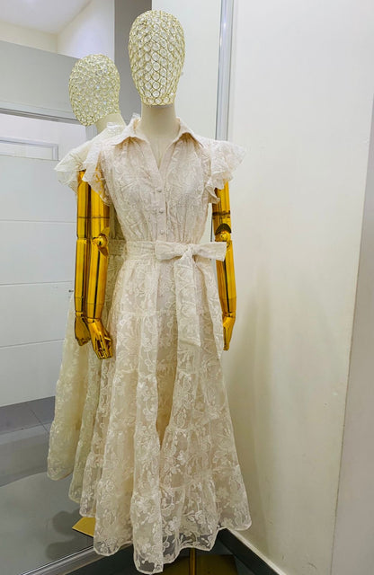 Vestido estampado floral