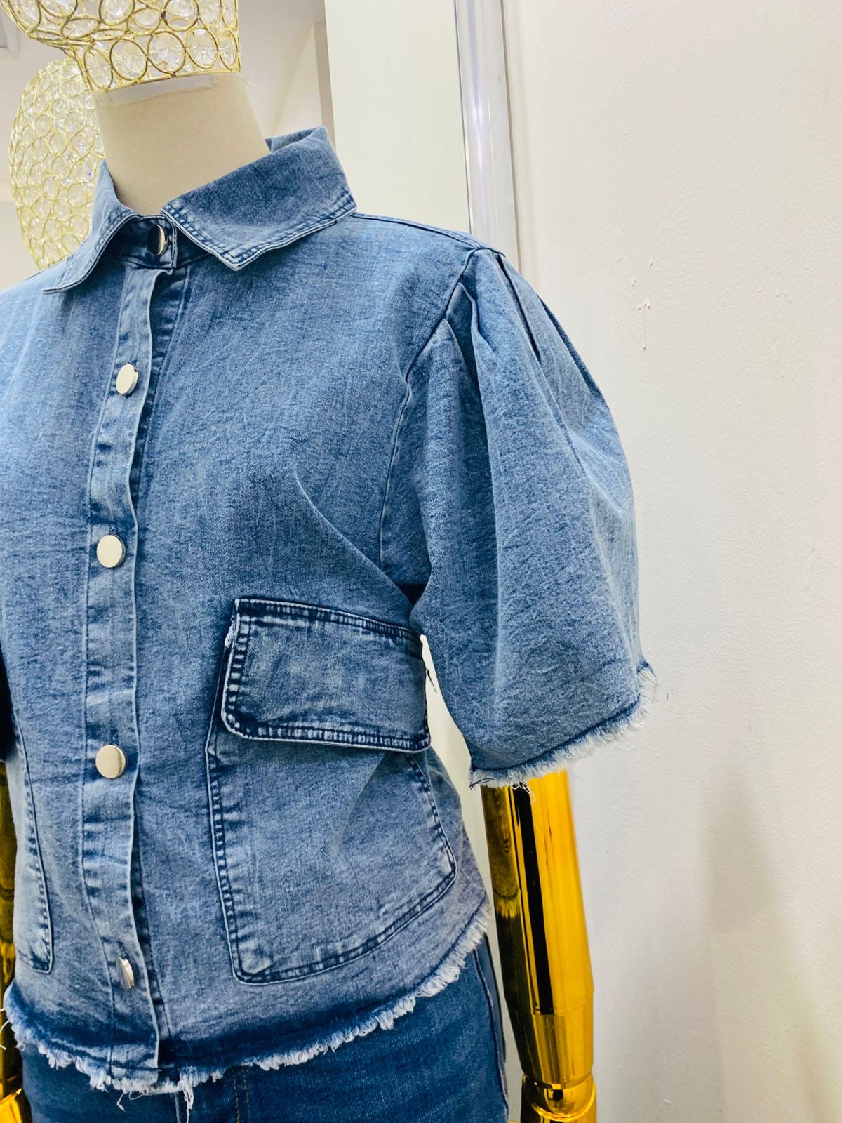 Blusa demin