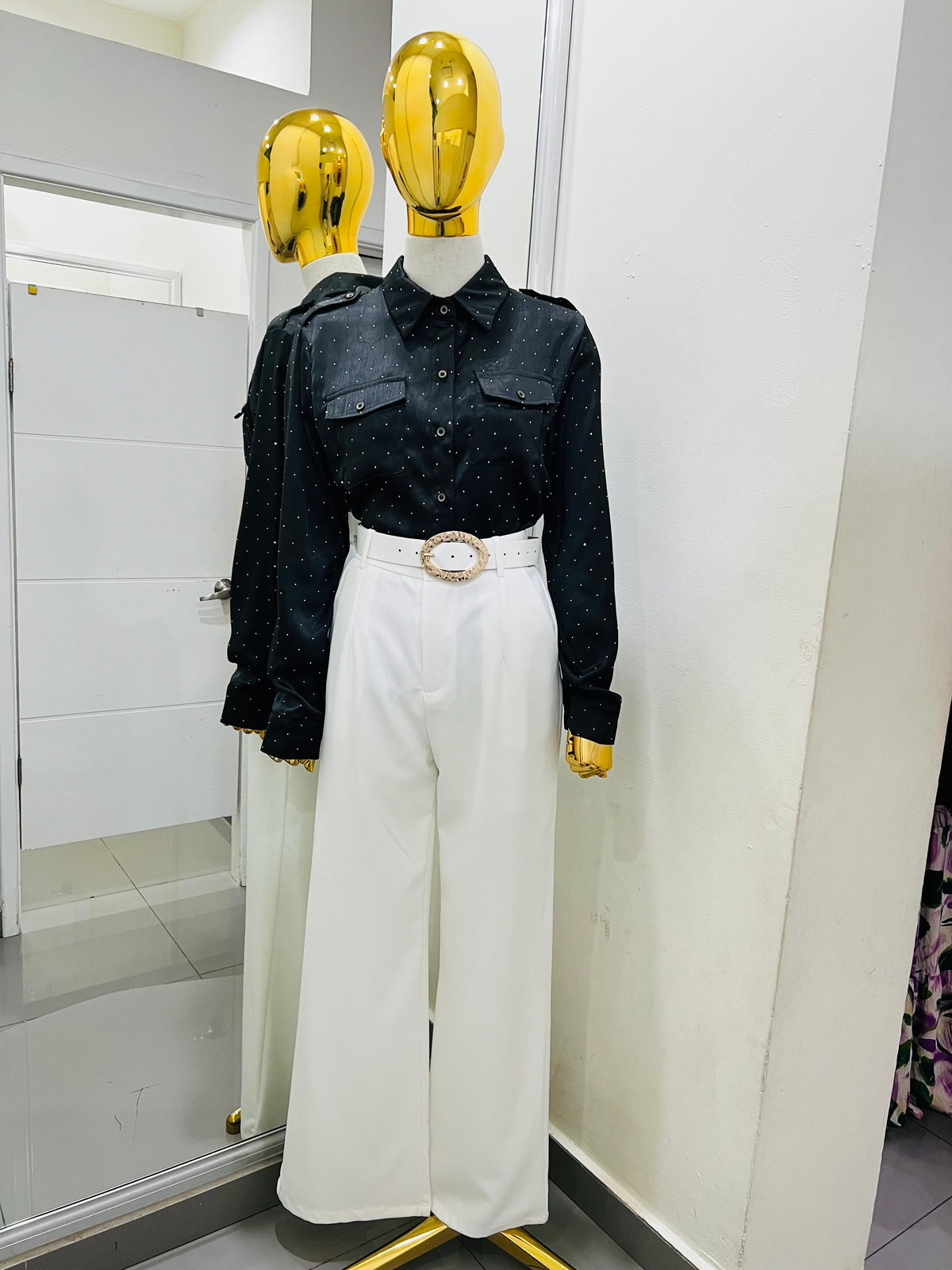 Blusa de brillos