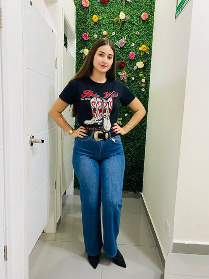 Camiseta Botas