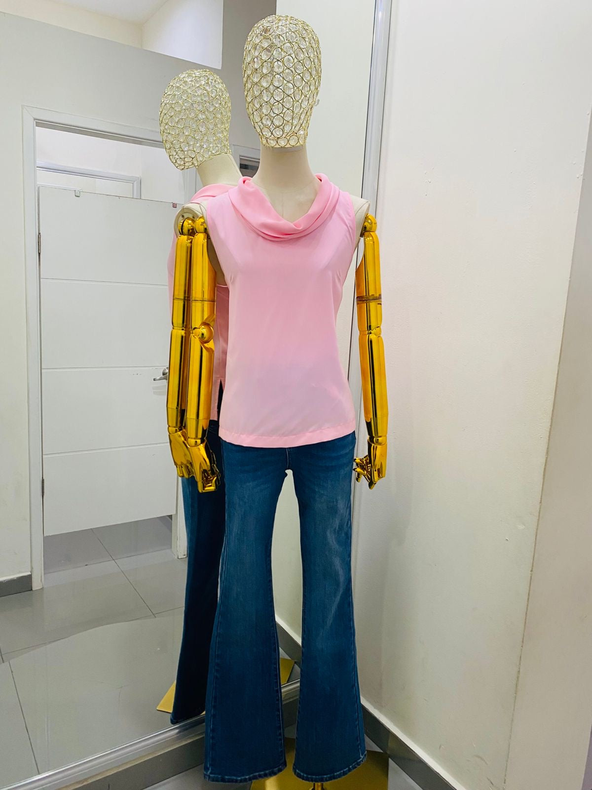 Blusa manga corta