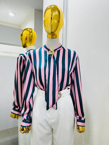 Blusa de rayas