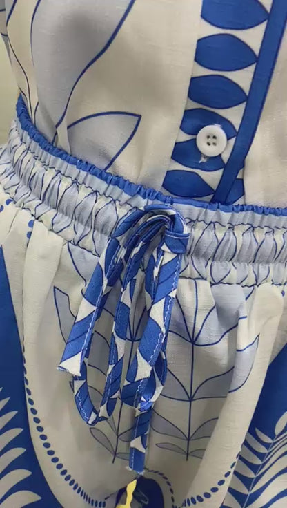 Set Playero Estampado