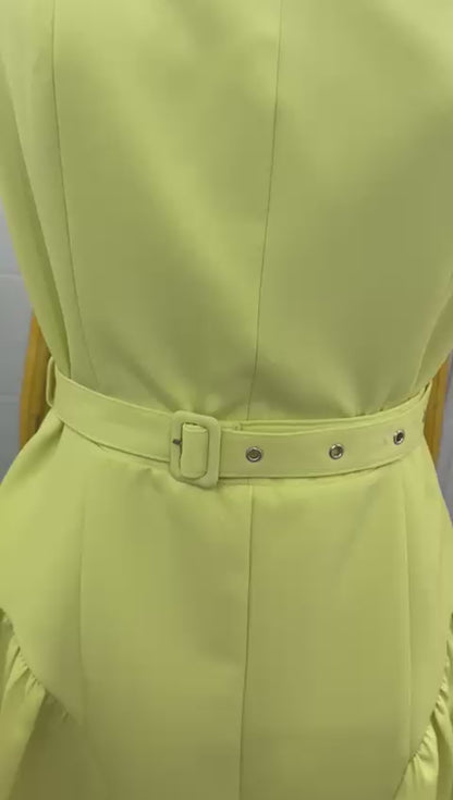 Vestido Limón Cinto
