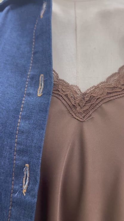 Conjunto demin pantalón y camisa