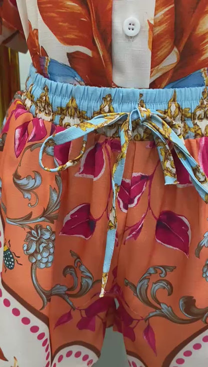 Set Playero Estampado