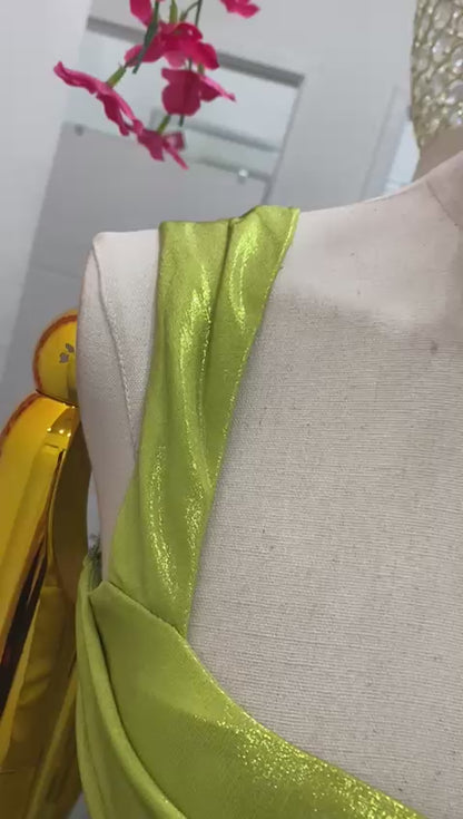 Vestido Limón Satinado