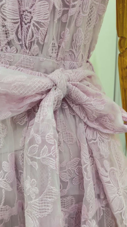 Vestido estampado floral