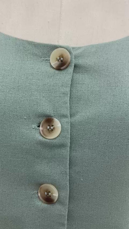 Blusa Lino Botones