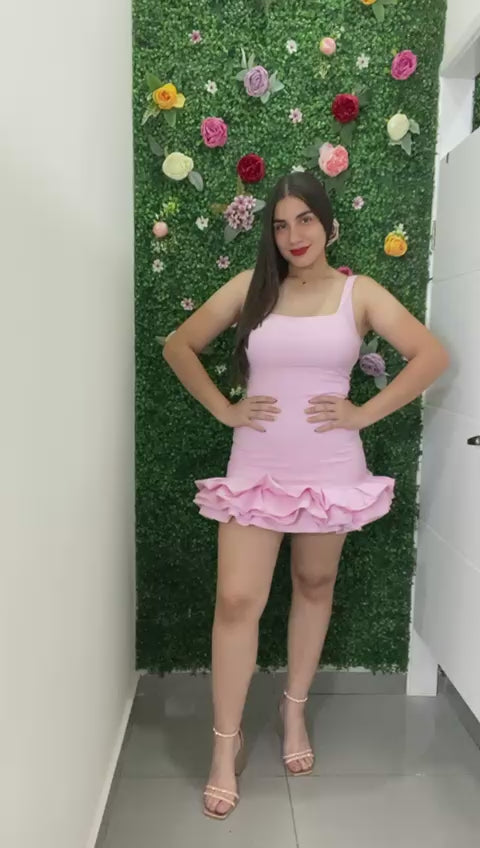 Vestido  Rosa