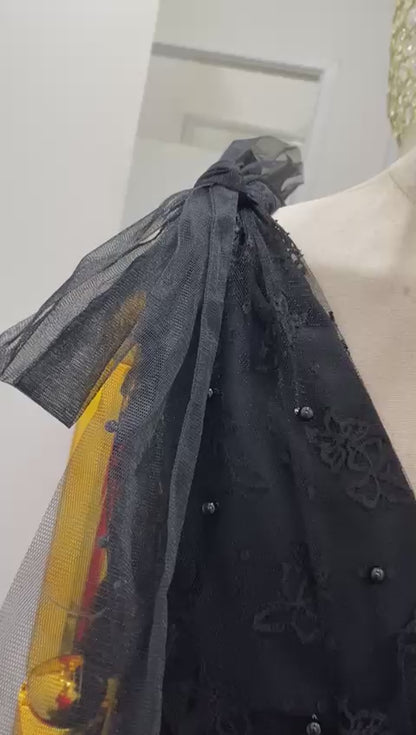 Vestido Perlas