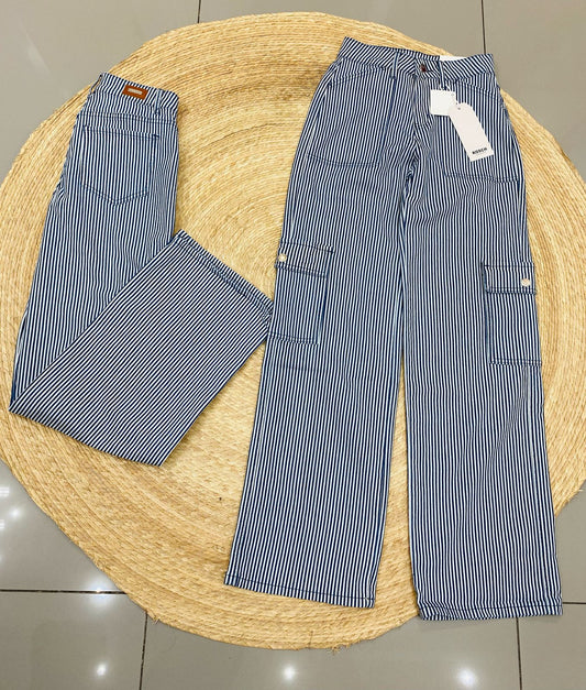 Pantalón Cargo Rayas